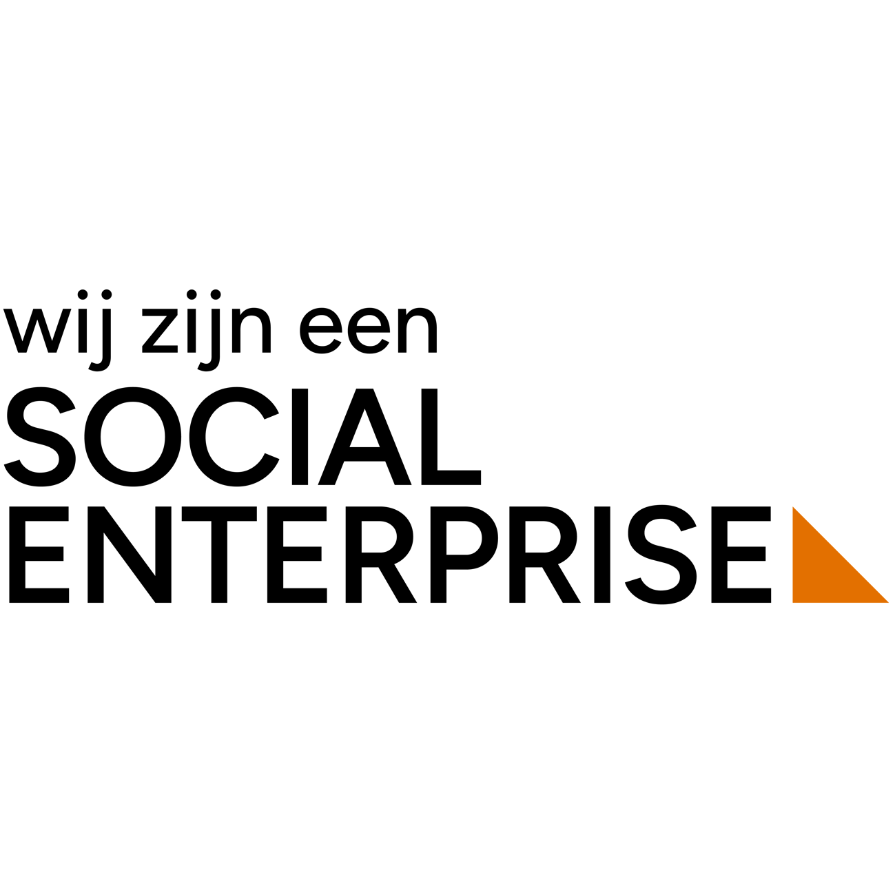 Logo Wij zijn een Social Enterprise